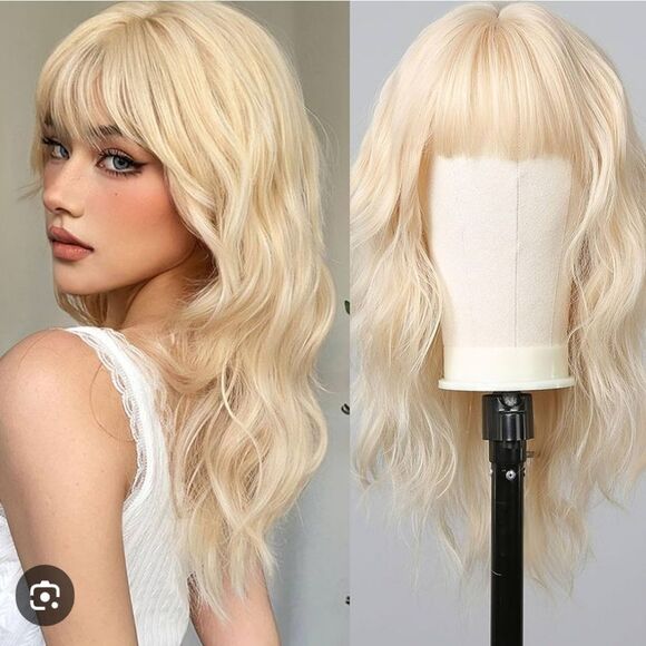 Elegant Blonde Wig for Women - Picture 1 of 6